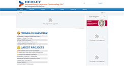 Desktop Screenshot of hedleyuae.com